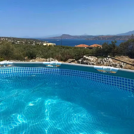 Souda Bay View With Private Pool Near Chania * Chania (Crete)